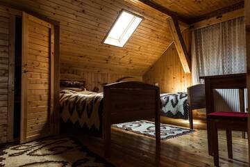 Фото номера Двухместный номер с 1 кроватью и террасой Лоджи Casa Petru Stolna г. Stolna 3